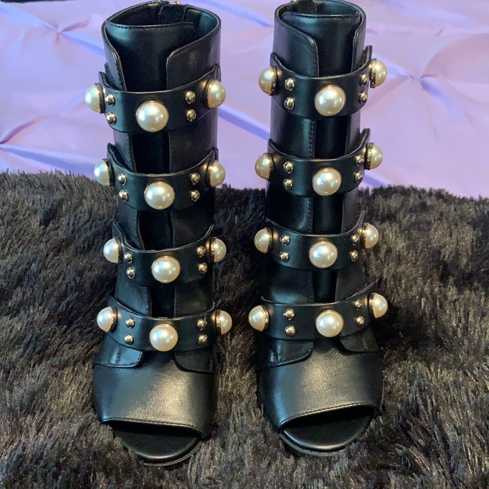 Karl Lagerfeld Brayden Embellished Bootie NWT